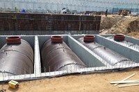Gas Station (South Korea) - Double Wall FRP Tanks