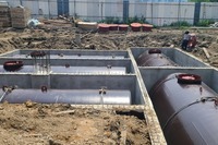 Gas Station (South Korea) - Double Wall FRP Tanks